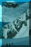 Au niveau de l'Alpe du Lauzet