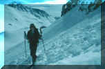 Coule d'avalanche de la veille.