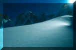 Glacier du Mont Mallet - Au loin les Grandes Jorasses